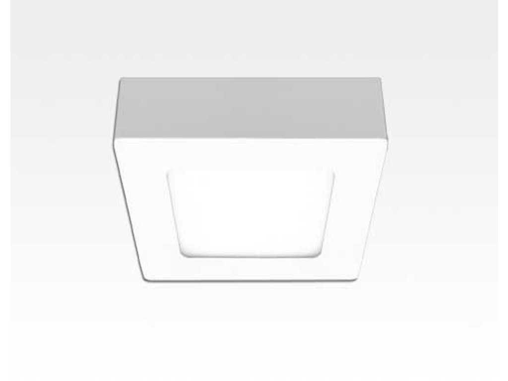 Liquidations Sale - Package of 12 Pieces - 6W LED Surface Mounted Light White Square Dimmable Warm White / 2700-3200K 450lm 230VAC IP40 110 Degree Wall Lamp Ceiling Light Aisle Light Entrance Light Interior Light Bathroom Lamp - SSAMLight