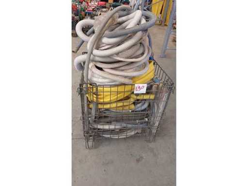 Voorraad van diverse collecties hydraulische pvc-buizen