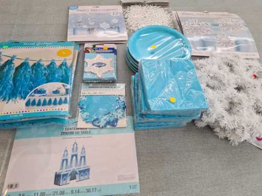 Combinatie verjaardag thema frozen