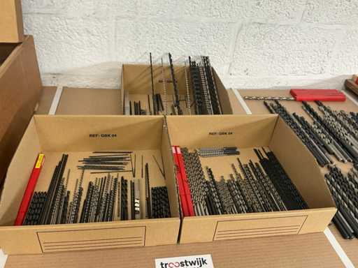 Assortiment metaalboren
