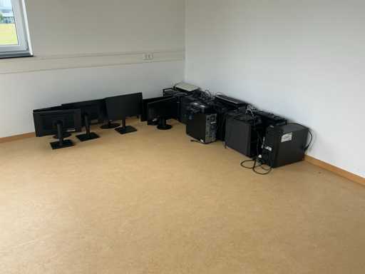 Large batch of computers and accessories