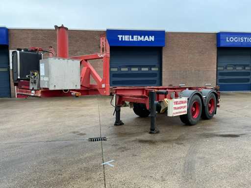 2008 LAG O-2-30 KC Tipper Container Fahrgestell Sattelauflieger