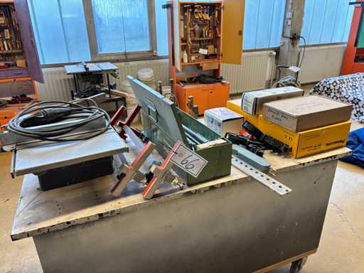   Lots of hand machines