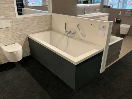 Xenz Society 180x80x50cm Shower Bath