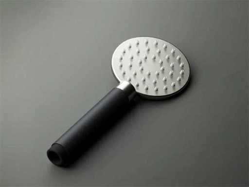 Hotbath Cobber M353 Douche manuelle mate chrome noir