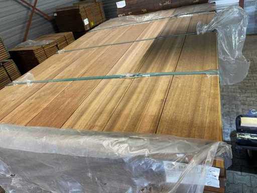 Guyana Teak Planken Geschaafd 1550x145x25mm (147x)