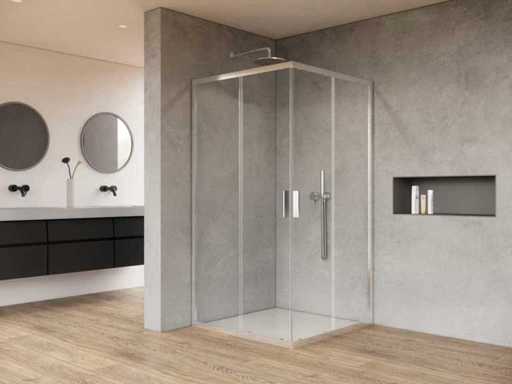 Cabine de douche 100x100x200cm