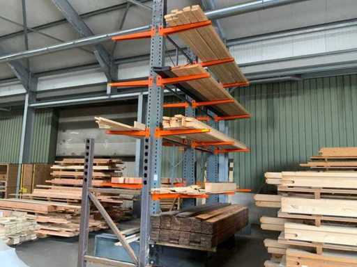 Capacité des supports en porte-à-faux