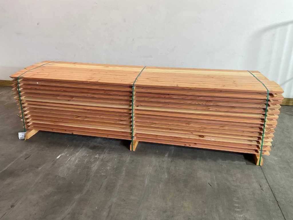 douglas plank zweeds rabat 300x19.5x1.2/2.7 cm  (35x)