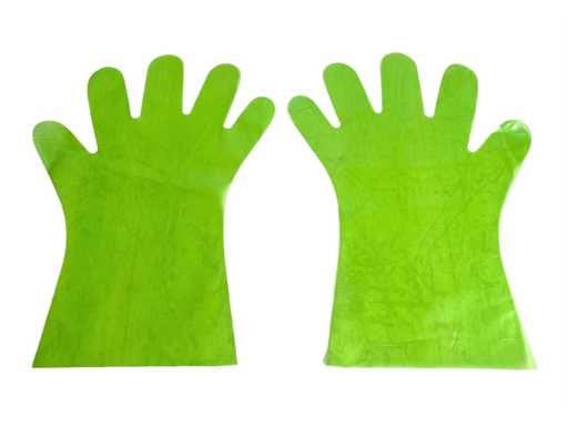 *NOU* Mănuși de unică folosință Ehlert BASIC PE verde (pachete de 430)