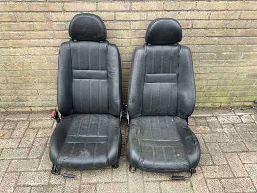 Leather seat set MG F / TF