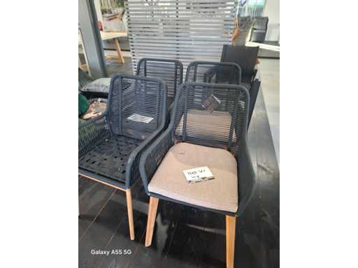 Paduga – Gartenstühle (4x)