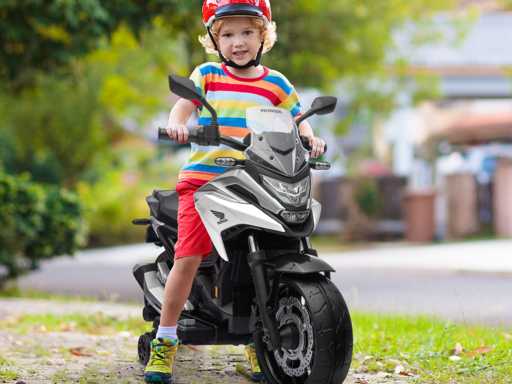 Moto électrique pour enfants moto porteur Honda pour enfants 3 à 6 ans