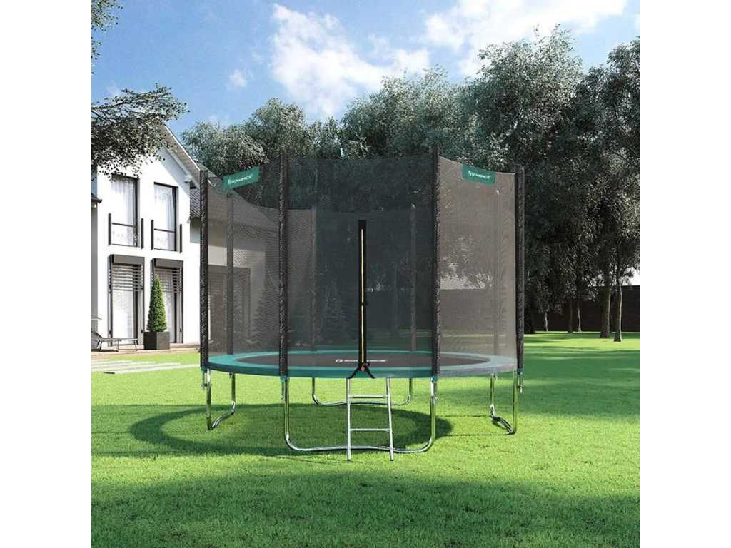 Trampoline Ø 305 cm, with Ladder, Protective Net