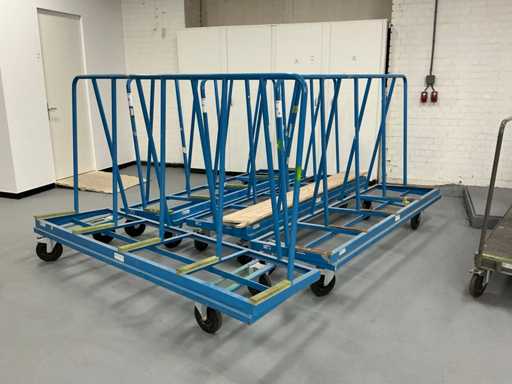 Chariot à assiettes Eurokraft (4x)