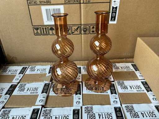 Lot Coco Maison Lizzy Candle Holder H18cm (126x)