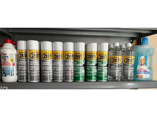 Zep en Super Mix kavel diverse Schoonmaakmiddelen