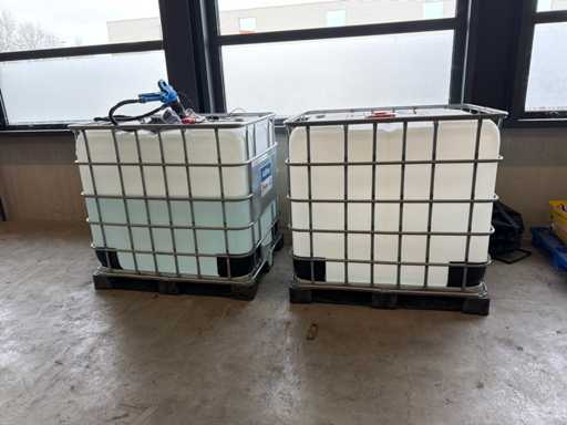 1000L IBC AdBlue Containers (2x)