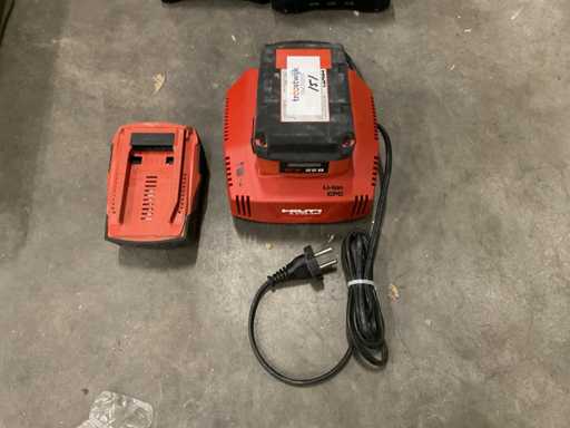 Hilti B22 4.0 + C4/36-350 Accu's en Lader