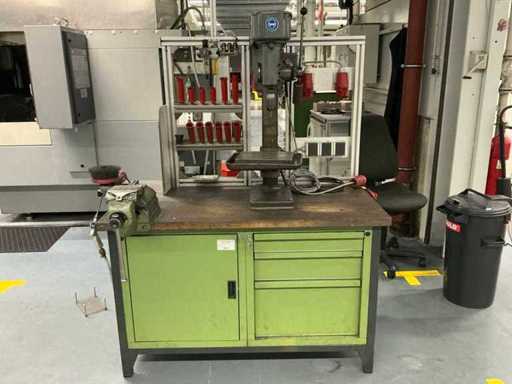 JP B102 TD Bench Drill on Workbench