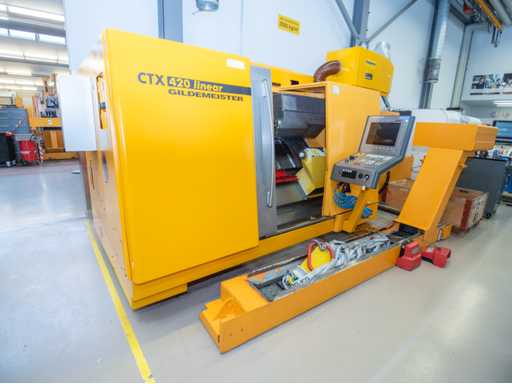 (C-1008) 2006 Gildemeister CTX 420 lineare CNC-Drehmaschine