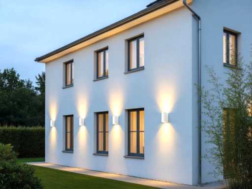 Wandlamp GU10 duo fitting waterdicht(16x)