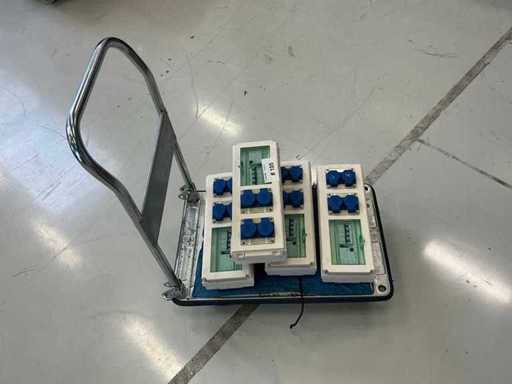 Schneider Elektric - KNB32CP4SBN - Caja de conexión de construcción (4x)