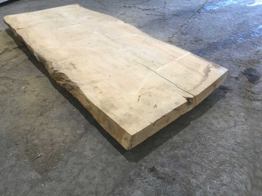 tavolo con tronco di cedro