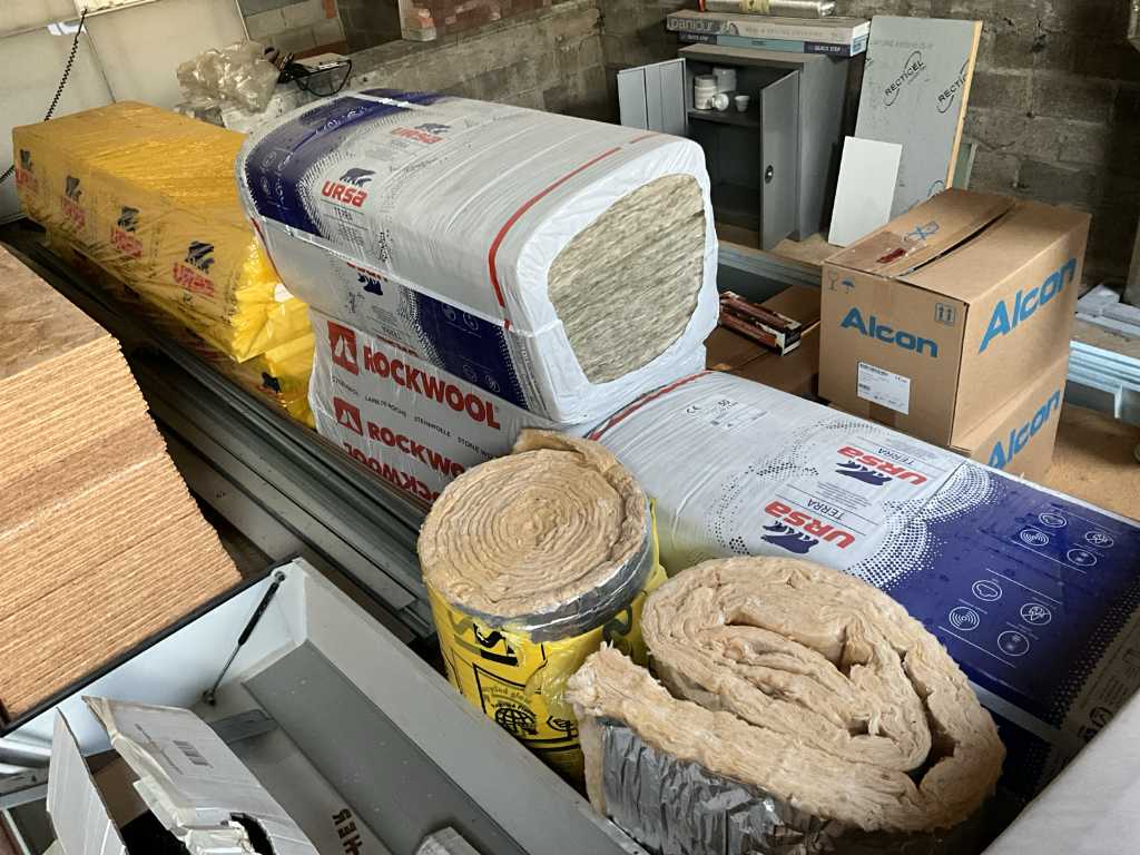 Party of various insulation ROCKWOOL, URSA, ISOVER