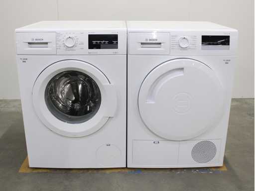 Bosch Serie|6 VarioPerfect EcoSilence Drive Wasmachine & Bosch Serie|4 Wasdroger