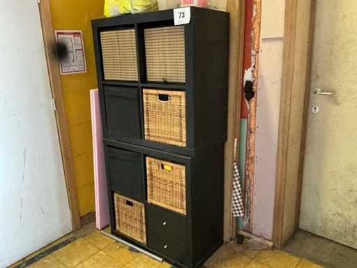 Compartment cabinet (2x)