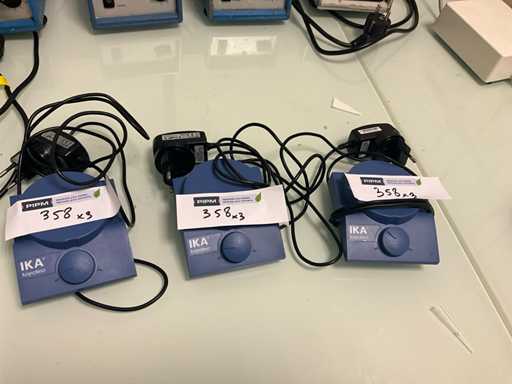 Zestaw 3 mieszadeł magnetycznych IKA TOPOLINO