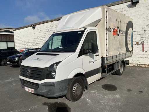 Commercial vehicles, various tools and contractor materials.