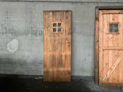 Douglasie Außentür verglast 200x76 cm