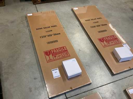 Solarpanel mit Wechselrichter