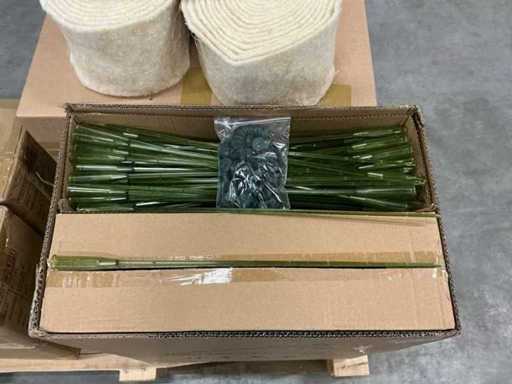Batch-Blumenflaschen mit Spike 50 cm (6000x)