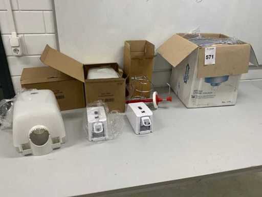 Boso Papier- en zeepdispensers (6x)