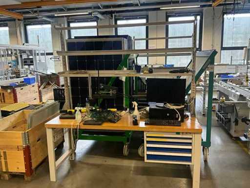 Workbench with accessories