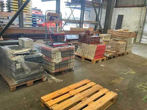 Beaucoup de tuiles différentes