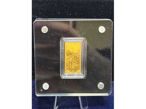 1000 anni dell'Austria | Guerra di successione 1740-1748 | 1/500oz oro 999 fine