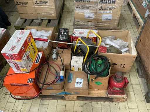 Stock di accessori,ricambi e giacenze di magazzino