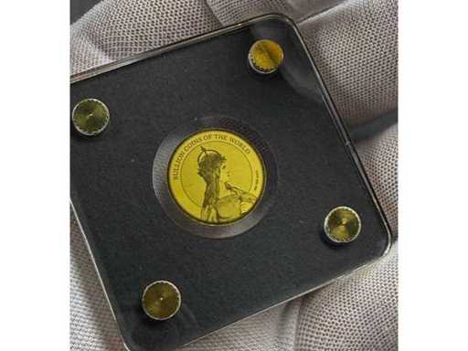 1/500 oz 2020 Germania Gouden Munt - 999 Bullion Munten van de Wereld