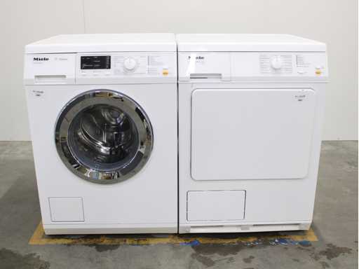 Miele W Classic EcoComfort Wasmachine & Miele T 4263 C Softcare System Wasdroger