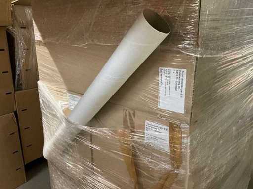 Kartonnen kokers (162x) + werktafel