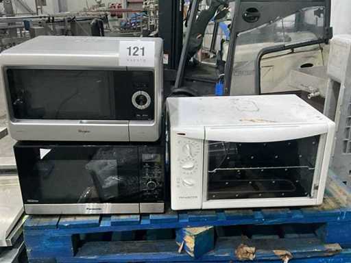 Microwaves & ovens (3x)