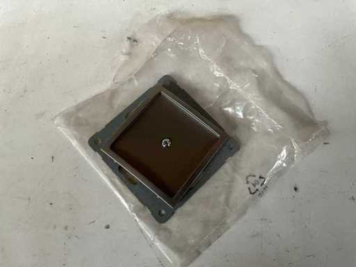 Smartwares Blindplaat RVS kleur serie S2 inbouw (270x)