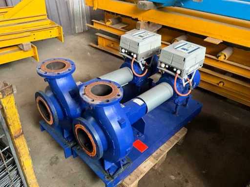 Pompe à eau KSB Etanorm G125-200 G11 (2x)