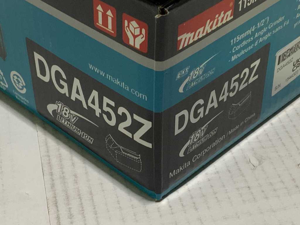 Makita dga452z battery hot sale