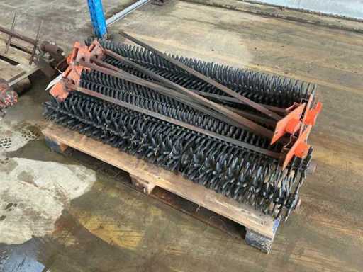 Plastikowy wałek palców (6x)