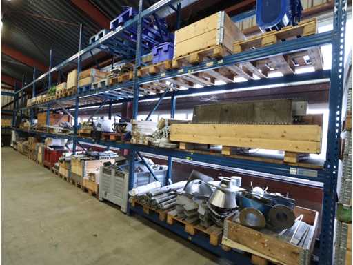 Batch of machine parts